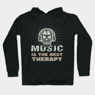 Music is the Best Therapy Hoodie